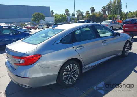 2019 Honda Accord Hybrid from USA, damaged, VIN 1HGCV3F17KA000334